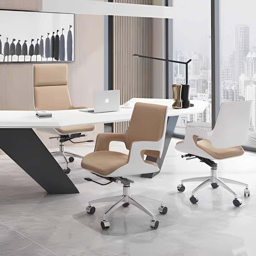 时尚电脑椅办公室会议椅久坐书房经理洽谈椅会客室接待办公电脑椅