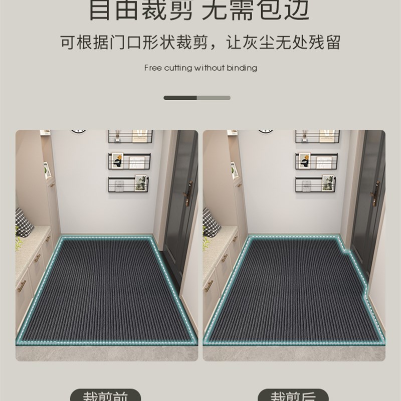 入户门地垫进门门口脚垫吸水防滑耐脏门垫家用P玄关进户可裁剪地