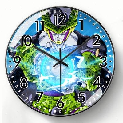 七龙珠儿童房挂钟悟空钟表卡通时钟动漫自动对时电波钟男宿舍静音,家居饰品,挂钟,淘宝优惠券,粉丝福利购,淘宝优惠卷