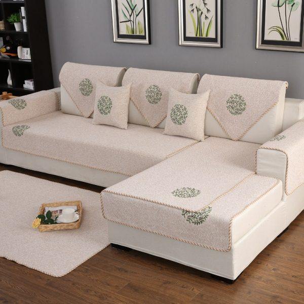 沙发垫棉麻四季通用防滑座坐垫子全包沙发套罩北欧简约盖布巾客厅,居家布艺,沙发垫,淘宝优惠券,粉丝福利购,淘宝优惠卷