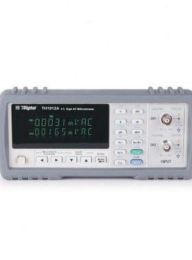 同惠TH1912交流毫伏表双通道功率计数字VFD屏TH1912A测试线探头
