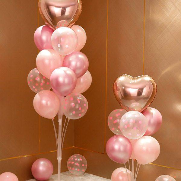 粉色桌飘气球装饰生日派对结婚场景布置地飘立柱汽球氛围感女现实,节庆用品/礼品,发光气球,淘宝优惠券,粉丝福利购,淘宝优惠卷