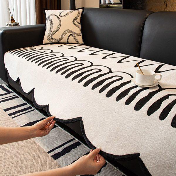 异形沙发垫四季通用2024新款轻奢高级感不规则防滑皮沙发专用坐垫,居家布艺,沙发垫,淘宝优惠券,粉丝福利购,淘宝优惠卷