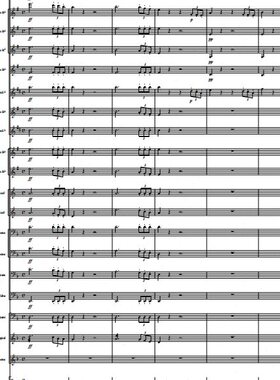 によるパラフレーズ 乐总女谱响死と乙谱合奏总3.0管交分乐管谱