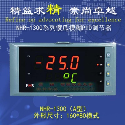 虹润仪表NHR-1300A B C D E GF H模糊PID调节器 温度控制仪