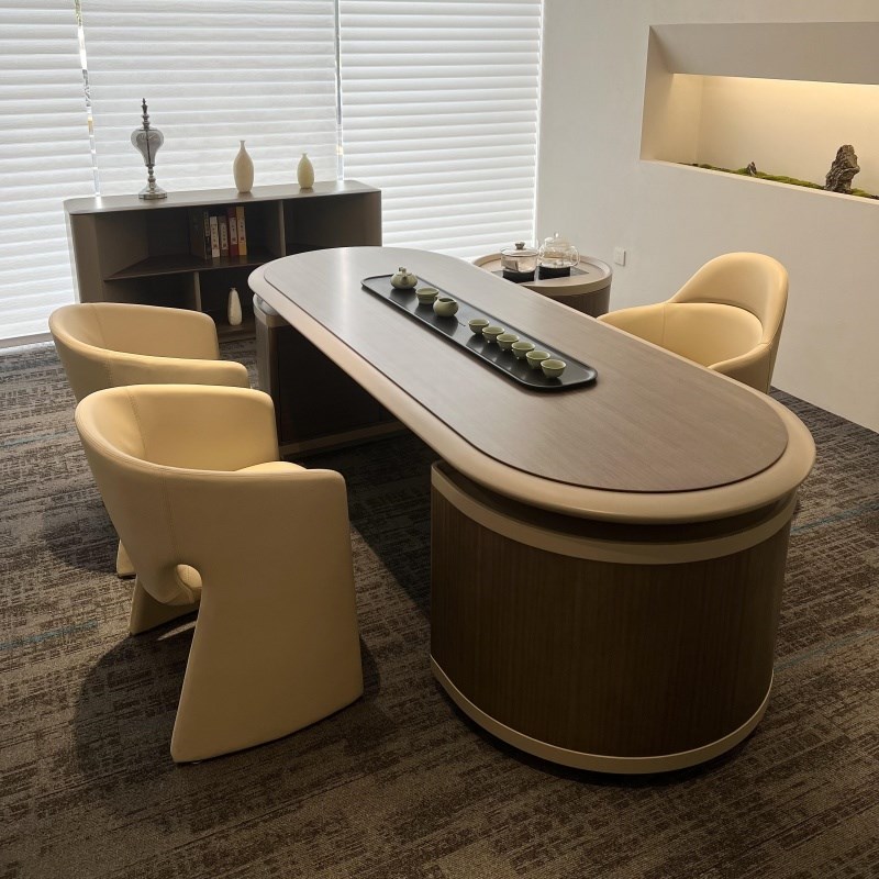 茶桌2025新款高端茶p桌家用茶桌北美黑胡桃木客厅宋代功夫茶台定