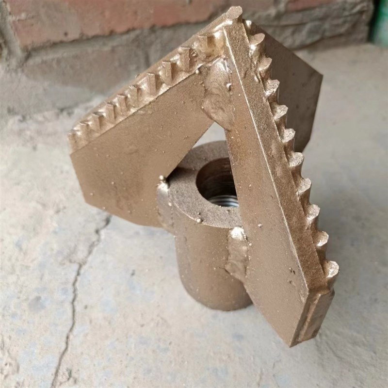 钻探合金d钻头三叶钻头三翼合金钻头