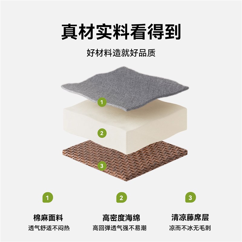 冬夏两用双面飘窗垫窗台垫2025夏天卧室阳台PE冰藤席海绵坐垫定制