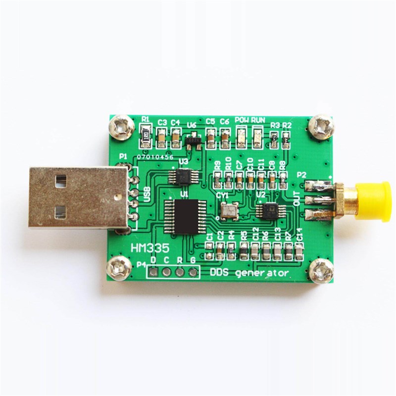 USB版 DDS 函数信号发生器 1Hz~10MHz 正弦波 三角波 矩形 带扫频图片
