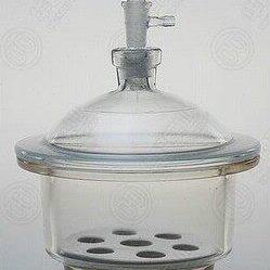 玻璃真空干燥器 干燥皿  180mm 210mm 240mm 300mm400mm  附瓷板