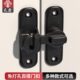 铝合金闩扣木门锁卫生间门加厚搭扣推拉门锁免打孔明装 插销扣门栓