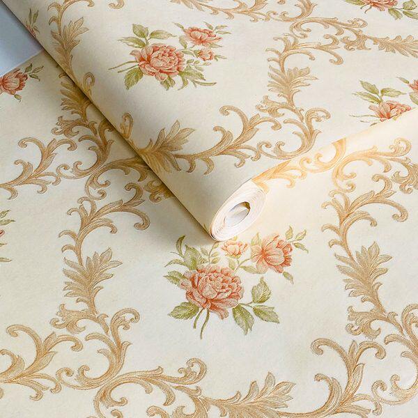 压花精装饰欧式浮雕电视背景墙书房墙纸纹壁纸家用卧室客厅田园