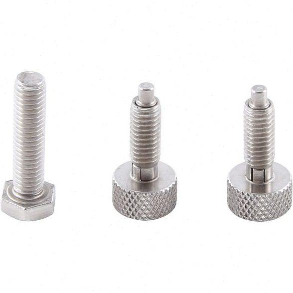 3个MITBS滚花伸缩柱塞螺丝M6不锈钢手动伸缩螺纹销分割定位螺丝,五金/工具,其它工具,淘宝优惠券,粉丝福利购,淘宝优惠卷