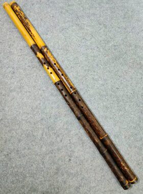 琴鹿妃演奏梅萧高档皮梅香洞箫箫长专业精品虎紫竹竹斑湘妃包邮红