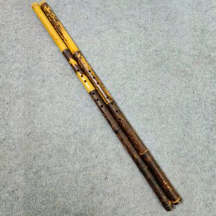 琴鹿妃演奏梅萧高档皮梅香洞箫箫长专业精品虎紫竹竹斑湘妃包邮红