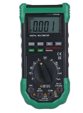 华仪MS8268全自动量程数字万用表 全保护防烧数显多用表 电容测量