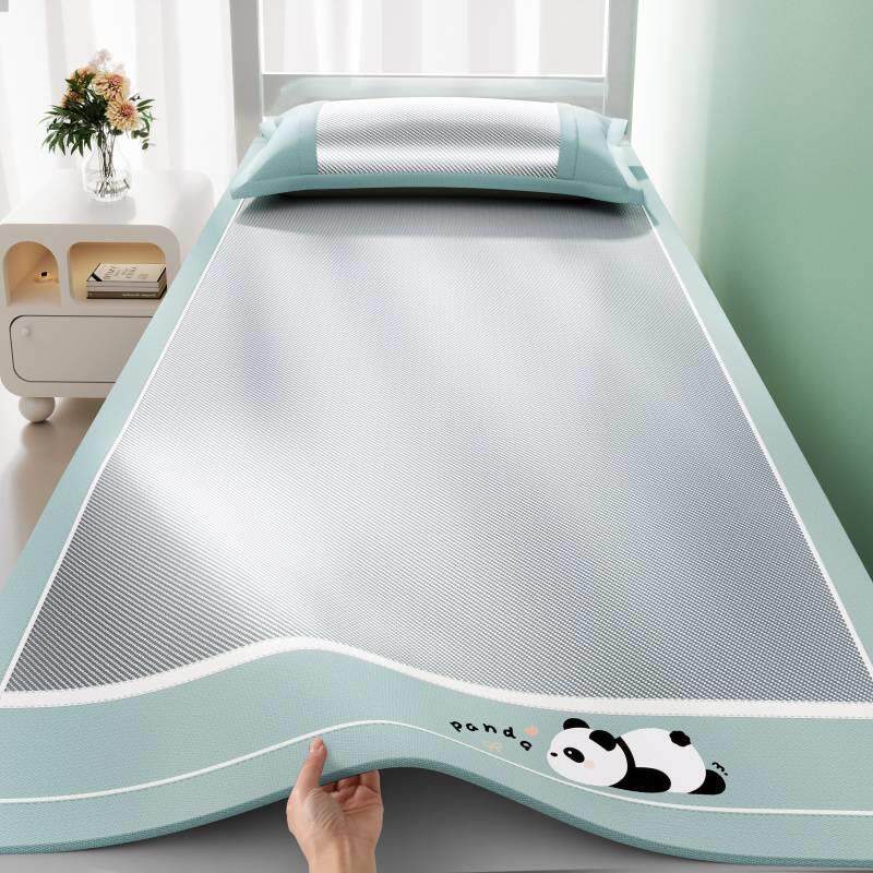 2025新款纯色凉感冰丝席-小床