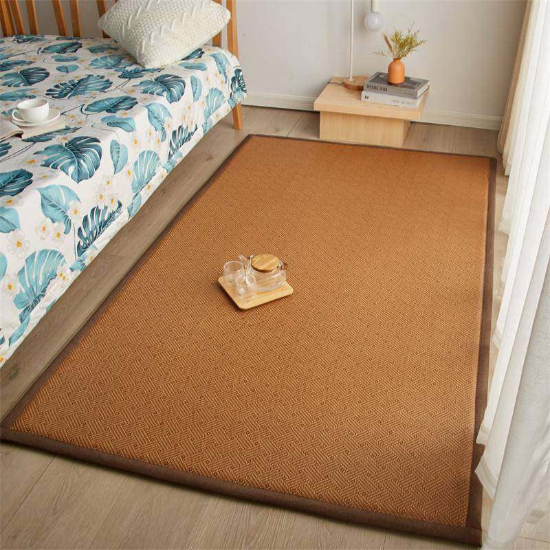 夏季床垫冰藤凉感地垫防滑爬行垫打地铺午睡榻榻米海绵薄床垫