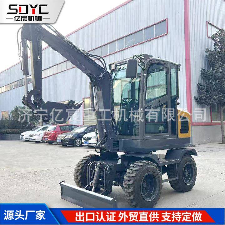 小型挖掘机3吨农用果园挖沟机4吨果园大棚挖沟机大动力柴油挖掘机