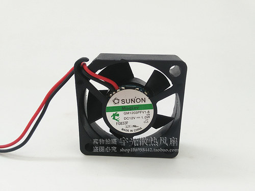 原装建准SUNON 3cm3010 大风量散热风扇 12V 1.0W GM1203PFV1-8