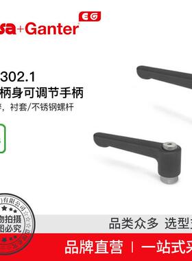 Elesa Ganter伊莉莎冈特 GN 302.1平直柄身可调节手柄（5）