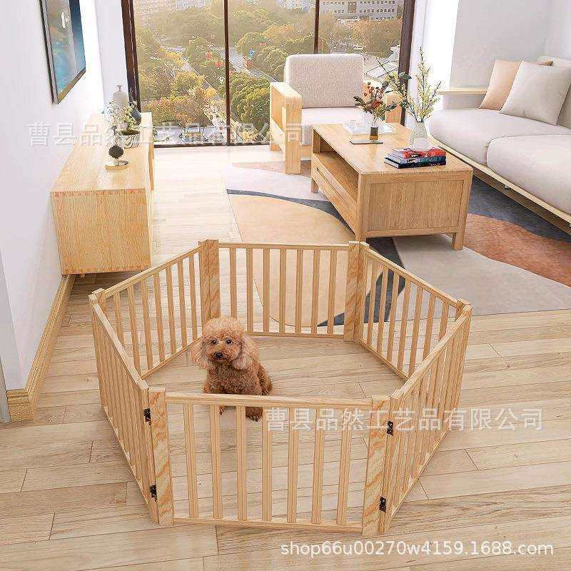 三折透明宠物围栏狗狗围栏屏风可折叠6扇室内宠物围栏门木屏风,电子元器件市场,其它元器件,淘宝优惠券,粉丝福利购,淘宝优惠卷