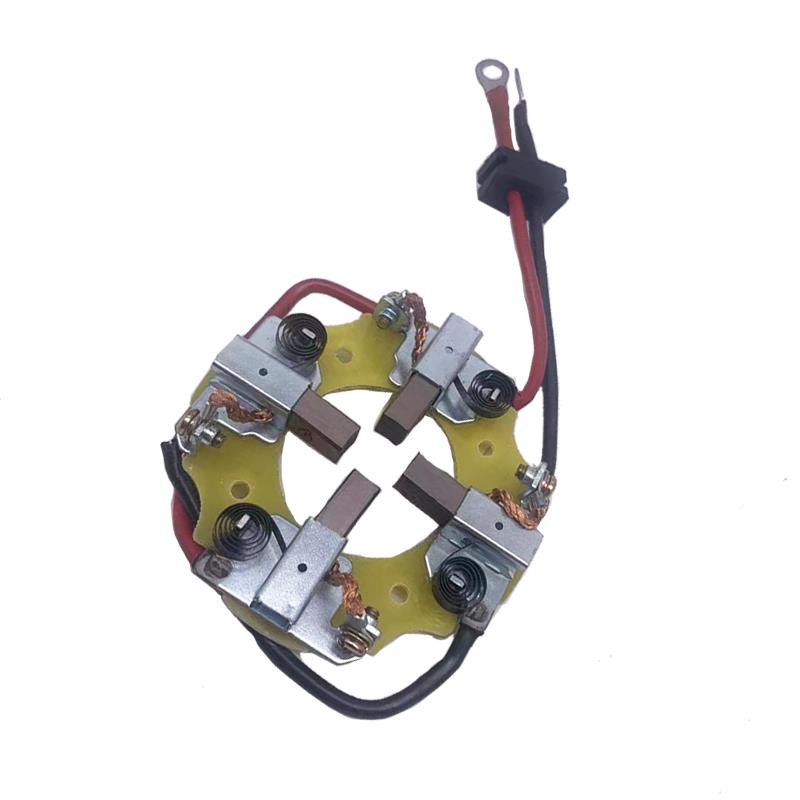 全电动叉车碳刷中力诺力杭叉合力搬运车行走马达配件电机后盖刷架