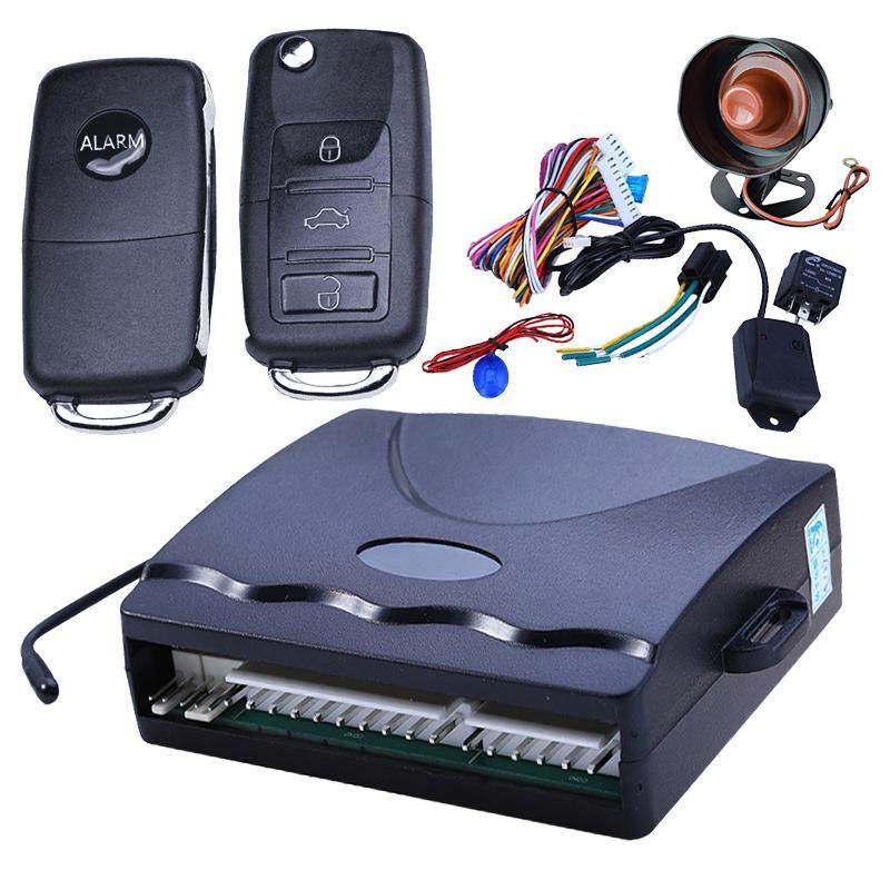 凯琪盛中控锁汽车防盗器振动传感报警器遥控四门一拖三免钥匙进入