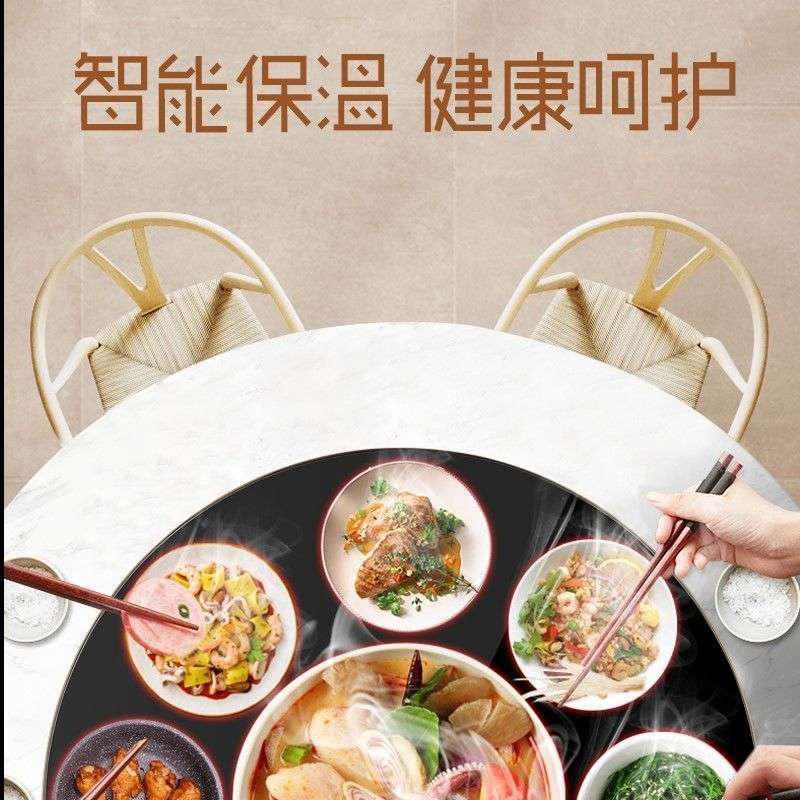 厂家供应饭菜保温板m 保温转盘 热菜板  暖菜板 暖碟器 智能暖菜