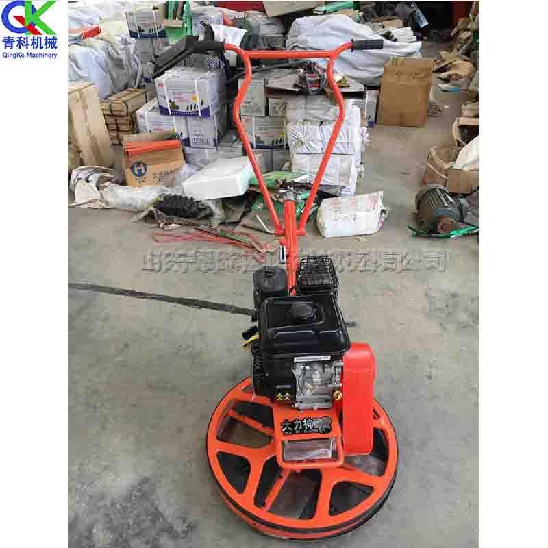 手扶式汽油抹边机 小型水泥地面收边机 70型市政修路磨边机