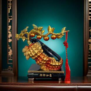 花生酒架好事花生轻奢高档新中式卧室结婚玄关书房式新房大号前台