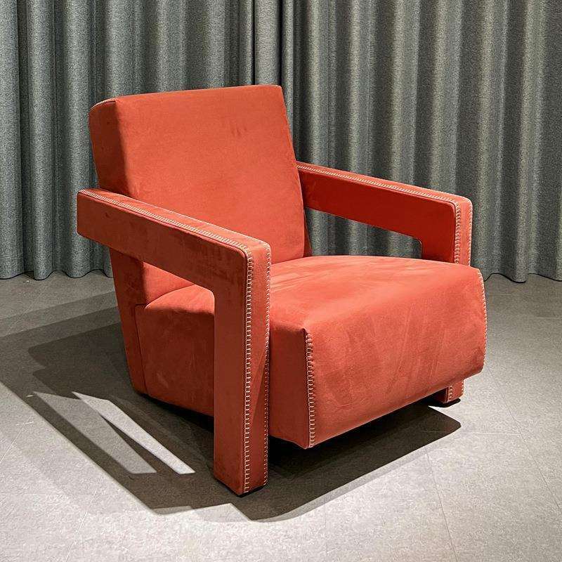 北欧设计师休闲沙发椅接待阅读单人椅客厅阳台书房艺术个性小沙发