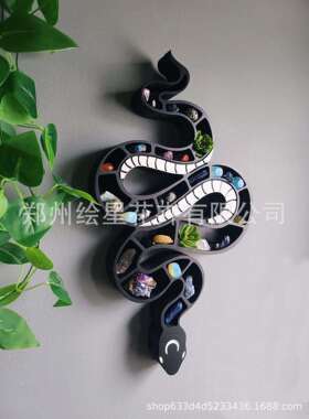 Crystal Snake Shelf Crystal Display Holder Organizer水晶架