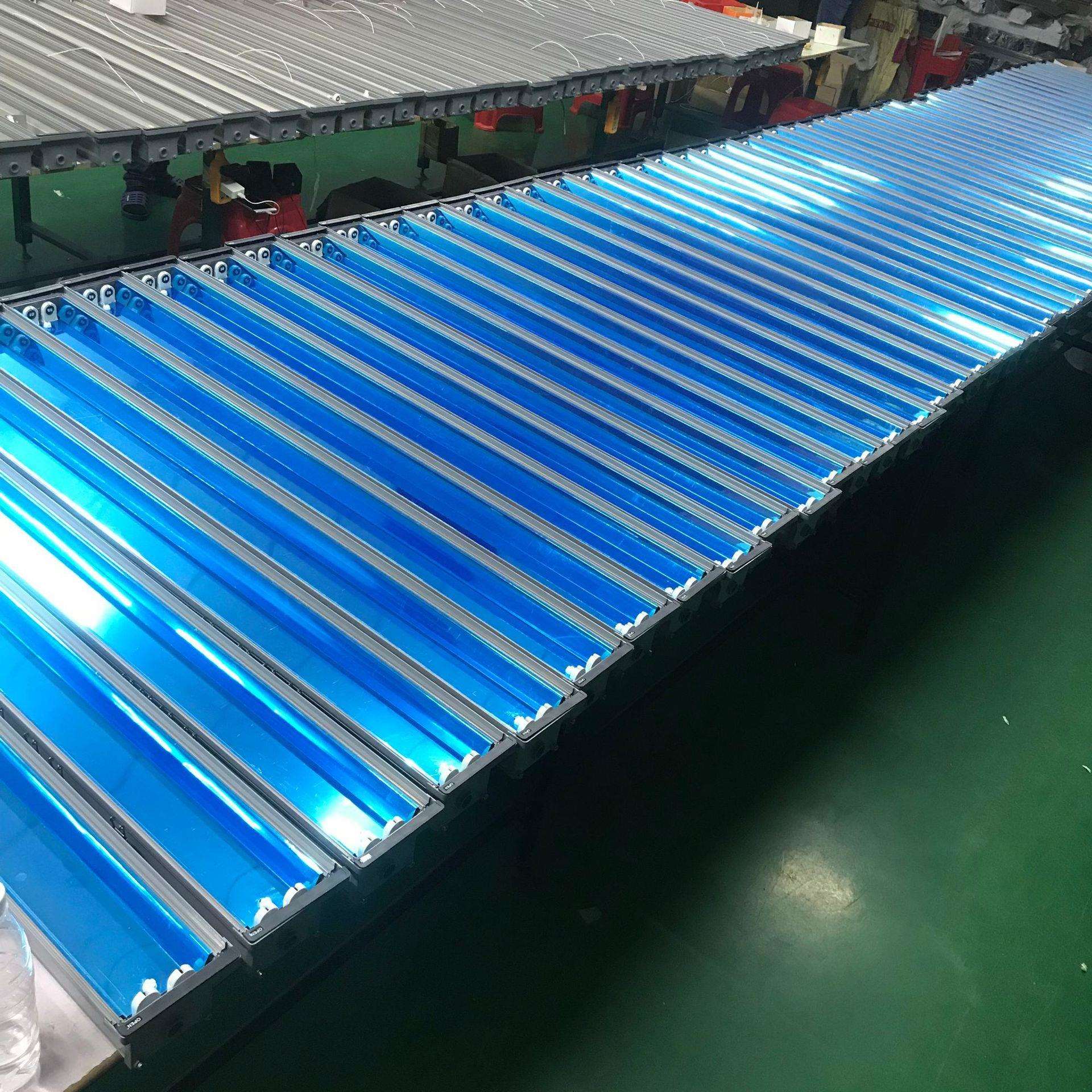 单双管铝合金压铸铝led三防灯外壳T8T5铝合金三防灯照明灯具套件