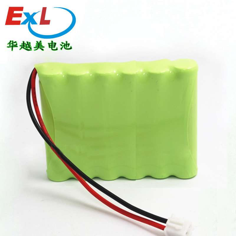 深圳镍氢电池厂家 5号电池 7.2V充电电池组 NI-MH AA2000mAh
