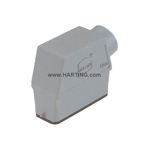 HARTING连接器09200160540高上壳HAN-16A-GS-PG16侧出壳