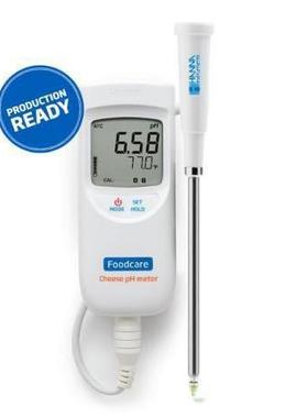 哈纳HI99165防水便携式酸度pH-温度测定仪【奶酪】