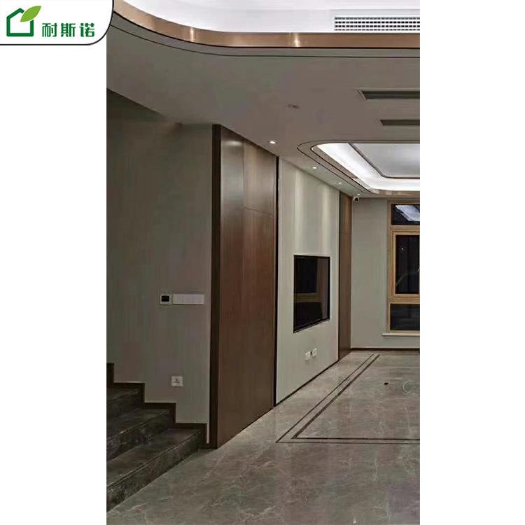 北京厂家全屋定 制多层板基材木饰面烤漆墙面饰面板