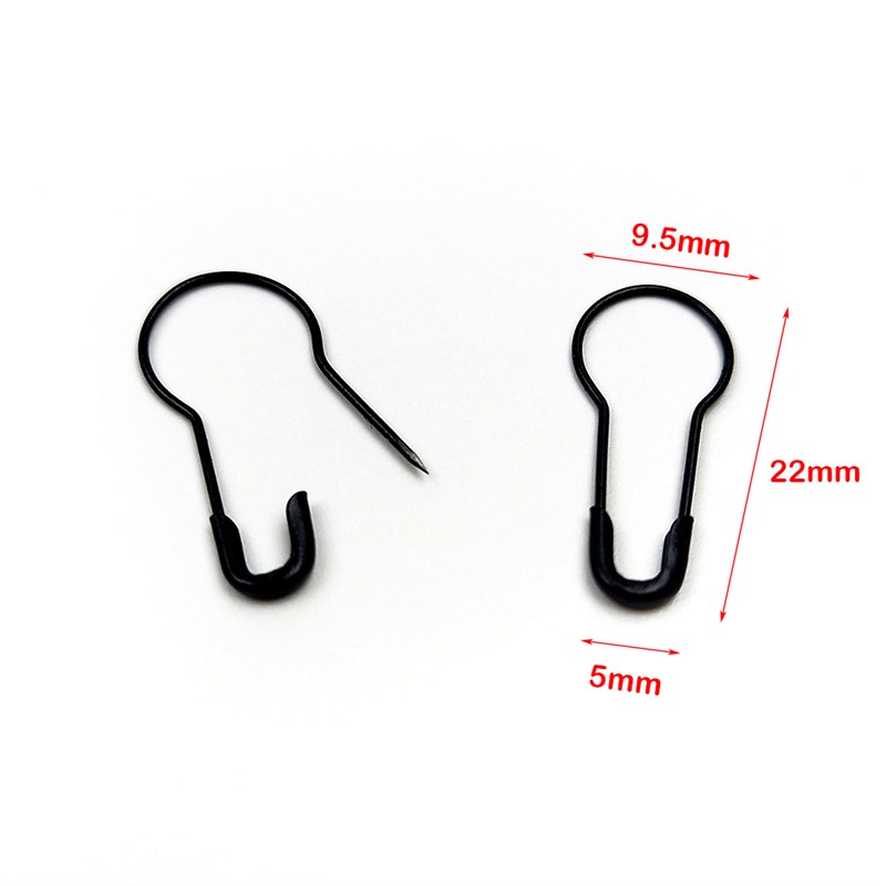 100pcs Colorful Pin Safety Pins Metal Clips Marker Tag Gourd