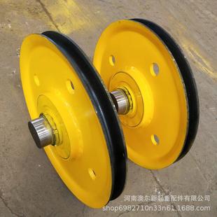 厂家供应 钢制轧制滑轮组 10t/16t/20t/32t定滑轮动滑轮