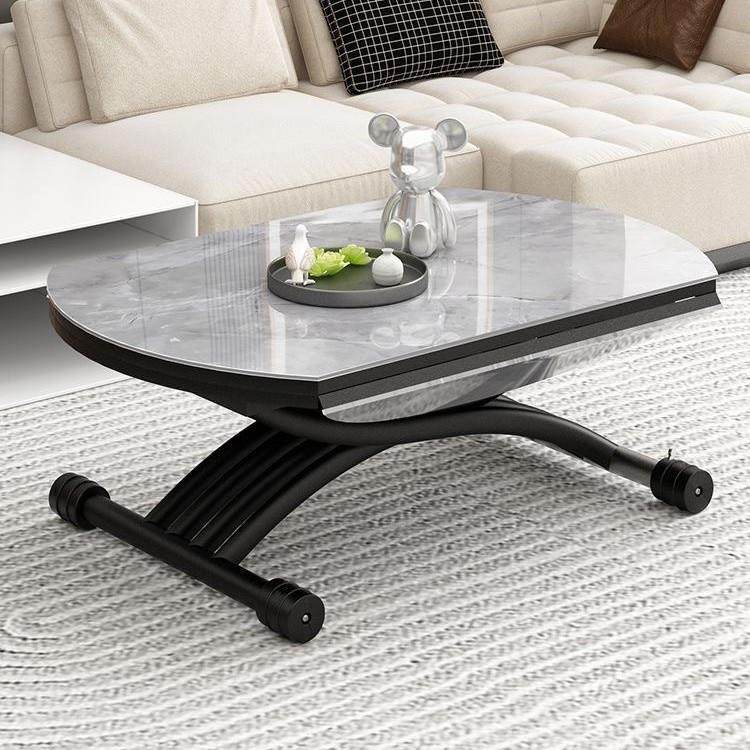 多功能升降茶几小户型圆形餐桌两用升降岩板一体式客厅家用折叠,鲜花速递/花卉仿真/绿植园艺,割草机/草坪机,淘宝优惠券,粉丝福利购,淘宝优惠卷