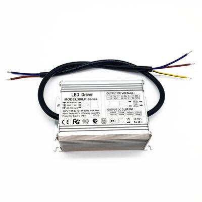 64w70w72w80w10串8并2.4A2400ma路灯泛投光灯防水LED恒流驱动电源