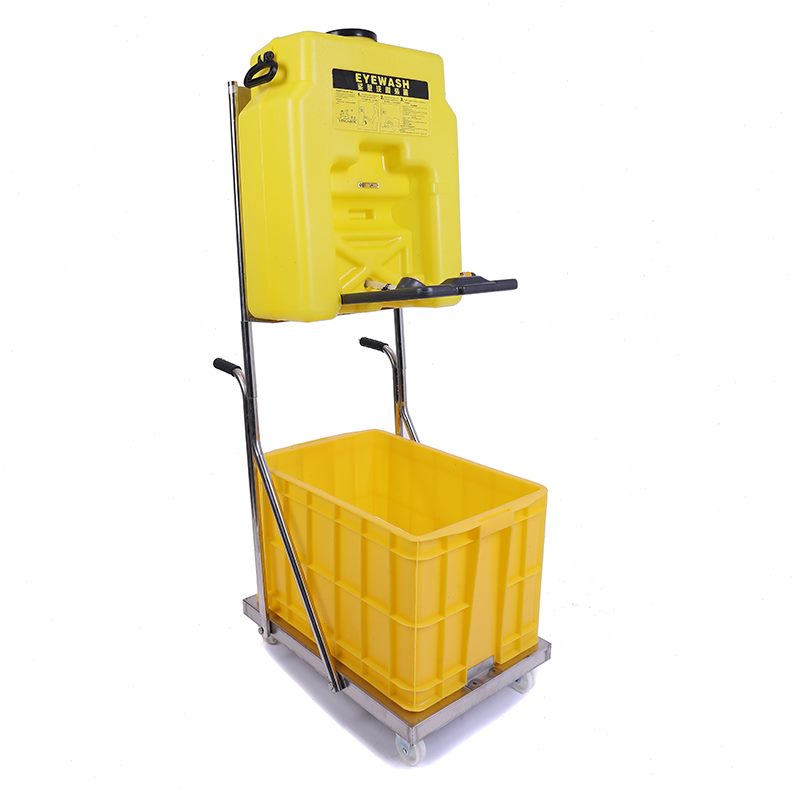 兽洗眼器便携式实验室鹰56挂壁洗眼器验厂喷淋洗眼器3L650移动式