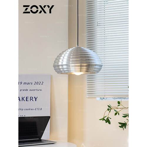 Zoxy Zuxi包豪斯吊灯斯堪的纳维亚丹麦餐厅酒吧圆桌中世纪银岛工