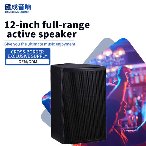 12-inch full-range active audio Square dance show audio