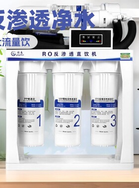 定制 ro反渗透净水器饮水纯水机净水反净水机反渗透纯水机直饮