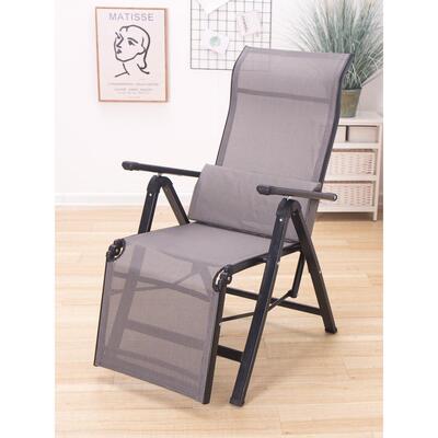 折叠躺椅可以用作办公椅，也可以用作午餐休息特斯林户外椅