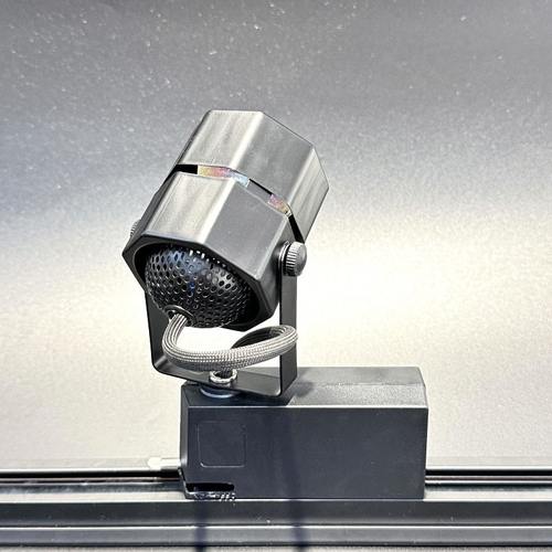 迷你卤2024灯具L固定H式素柜台传统220黄0灯轨道八角射灯V5坐光W