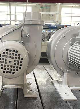 欧冠 PF100-05 直叶式鼓风机 0.4KW大风量鼓风机 散热低压风机