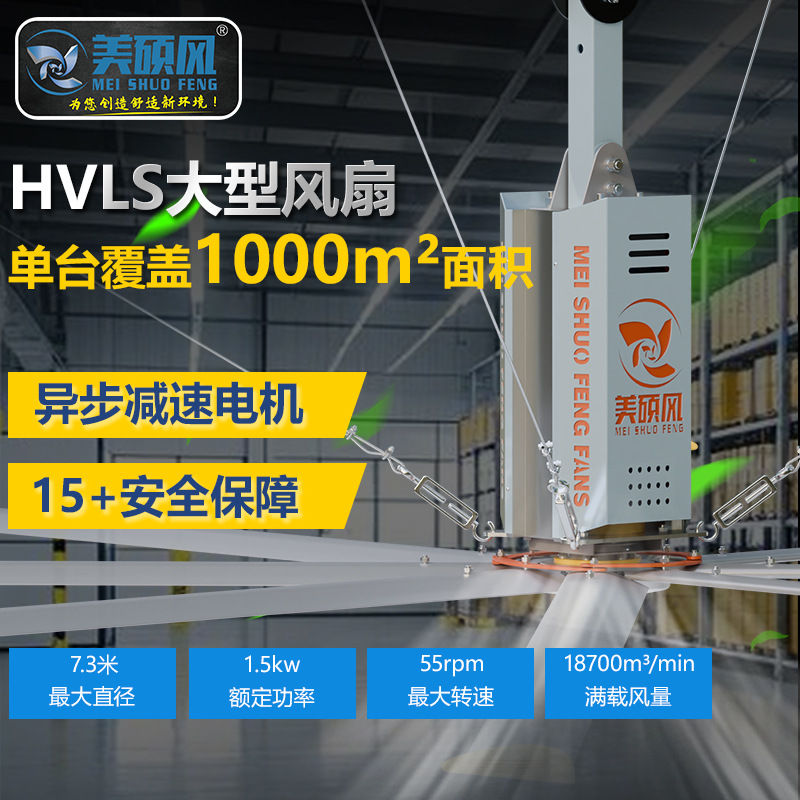 体育馆大型吊扇厂家 展会候车厅大吊扇定制 异步减速工业大风扇